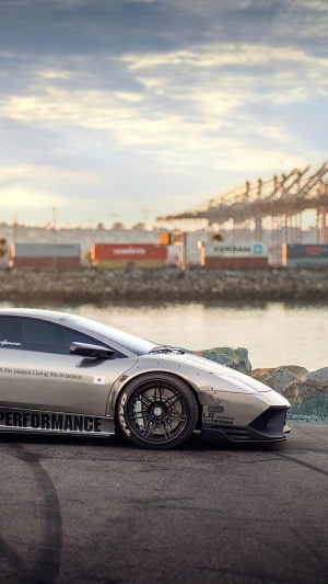 Lamborghini Murcielago with "PERFORMANCE" text