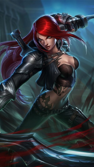 Katarina from League of Legends 4K