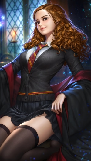 Hermione Granger from Harry Potter artwork