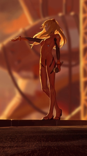 Asuka Langley Soryu from Neon Genesis Evangelion