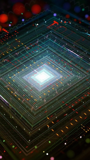 Abstract digital art 4K
