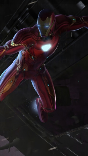 Iron Man artwork 4K