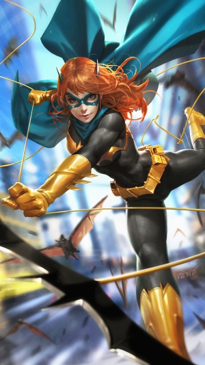 Batgirl from DC Comics artwork