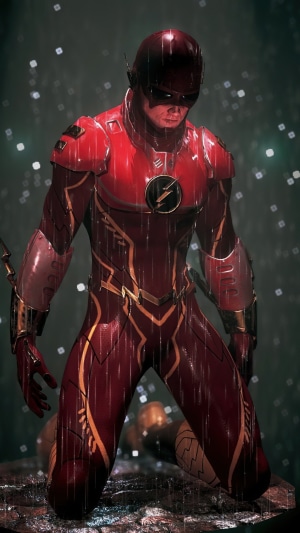 The Flash from DC Comics in 4K