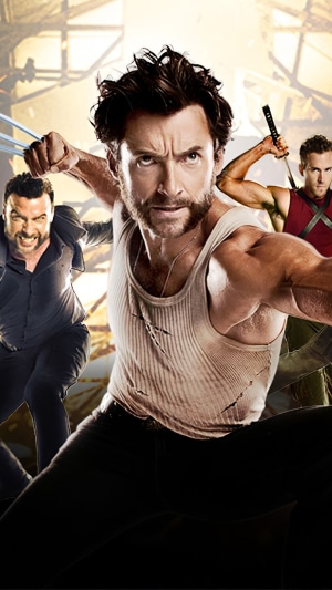 Wolverine and Deadpool from X-Men Origins: Wolverine
