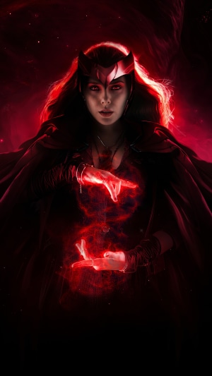 Scarlet Witch from Wanda Vision 4K