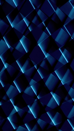 Abstract blue geometric pattern with light and shadow