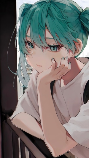 Hatsune Miku from Vocaloid