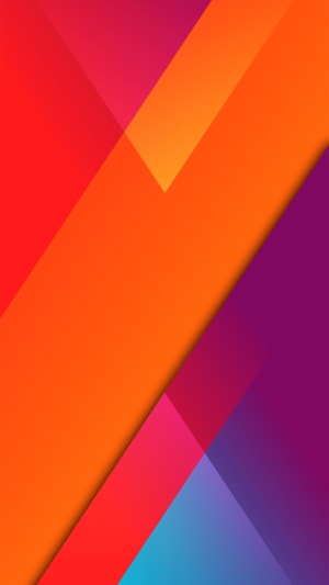 Abstract geometric shapes with overlapping colors