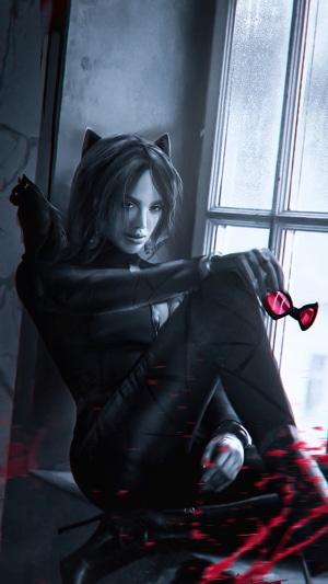 Catwoman from DC Comics artwork