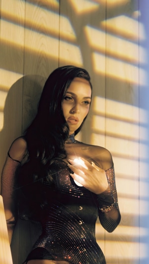 Megan Fox in a photoshoot