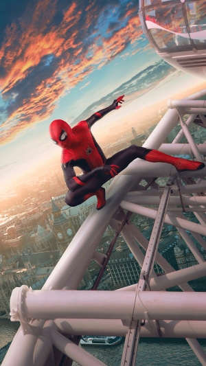 Spider-Man on London Eye