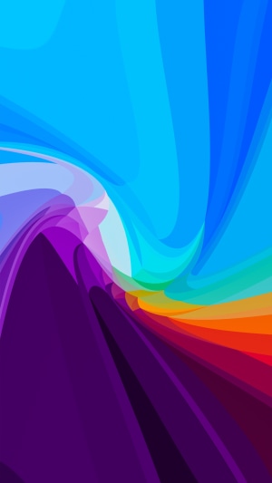 Abstract digital art with swirling colors