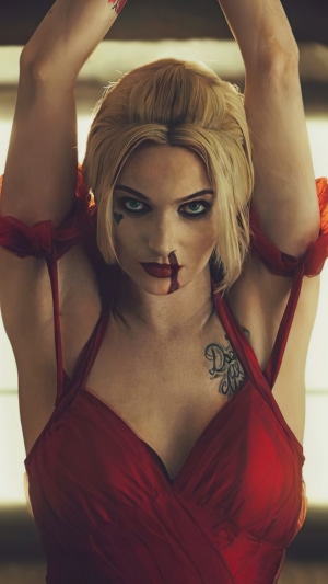 Harley Quinn cosplay from The Suicide Squad
