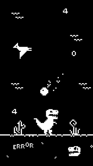 Dino from Chrome Browser Game