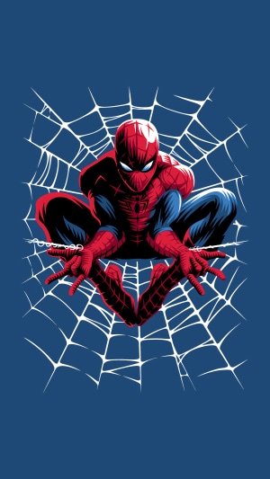 Spider-Man on a Web