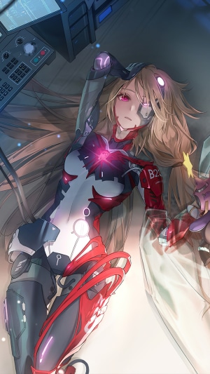 Cyborg girl from Tower of Fantasy