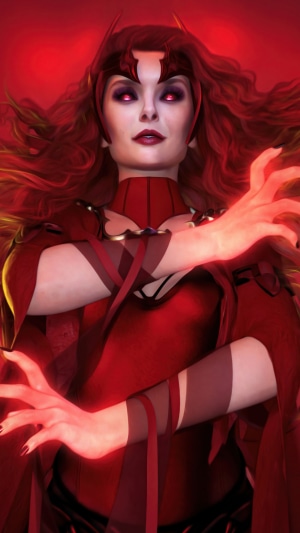 Scarlet Witch from Wanda Vision 4K