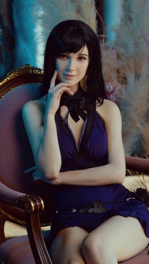 Tifa Lockhart from Final Fantasy VII cosplay
