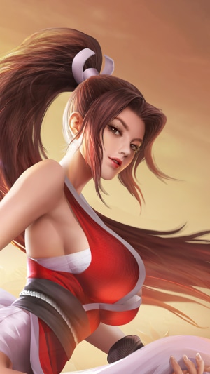 Mai Shiranui from The King of Fighters