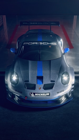 Porsche 911 GT3 R race car