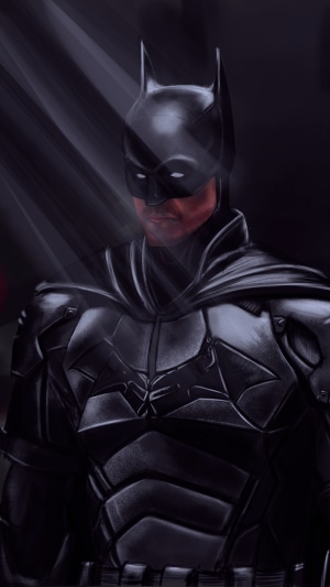 Batman artwork by an artist on Artstation