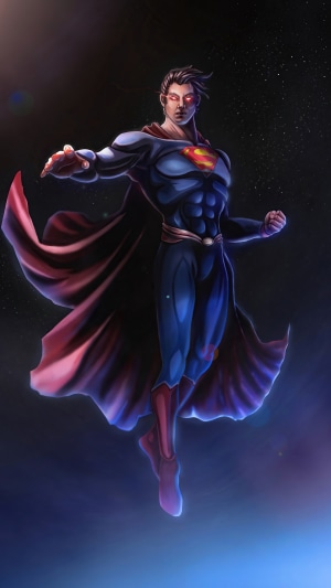 Superman artwork by an artist