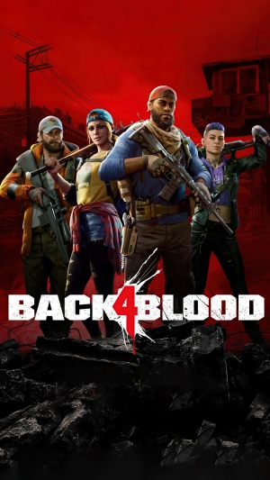 Back 4 Blood video game cover art