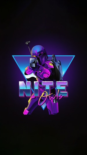 Mandalorian Nite Owls Star Wars Art