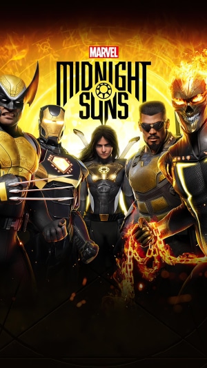 Marvel's Midnight Suns characters Wolverine, Iron Man, Blade, Ghost Rider