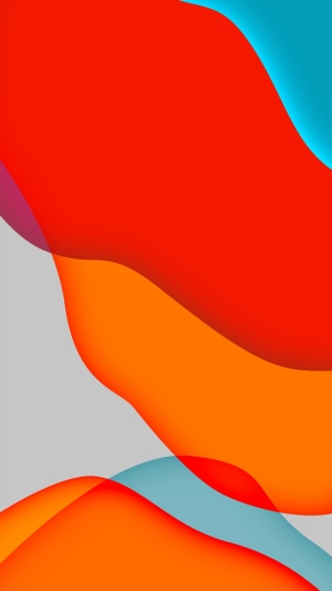 Abstract digital art with flowing shapes