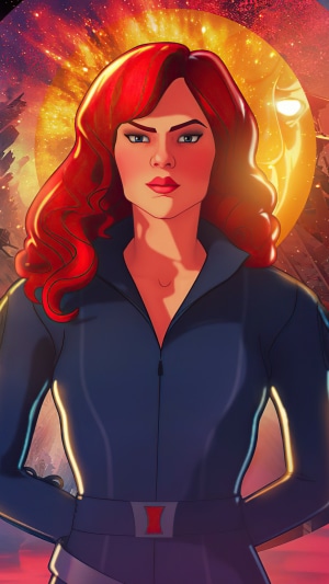 Black Widow from What If...? 4K