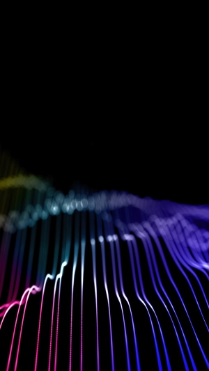 Abstract digital art with colorful lines