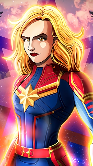 Captain Marvel artwork