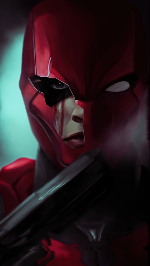 Red Hood from Titans artwork