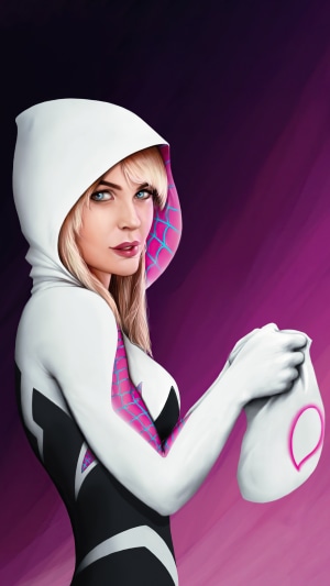 gwen stacy, superheroes, artist, artwork, digital art, hd, 4k ...