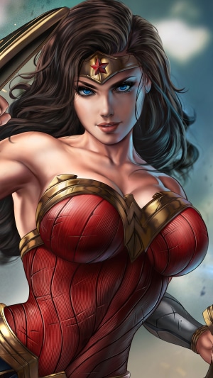 Wonder Woman artwork by an artist