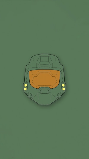 Master Chief helmet from Halo 4K