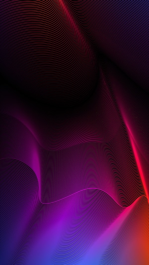 Abstract digital art with flowing lines and gradient colors