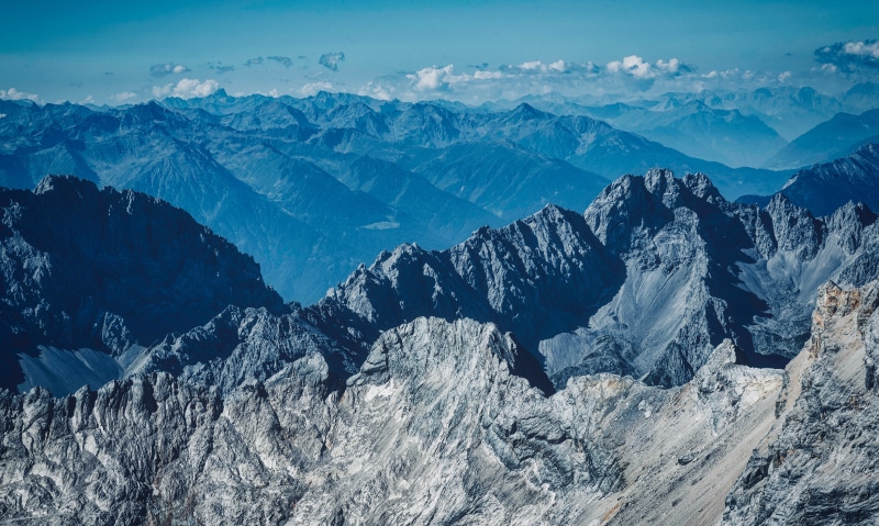 4K Mountains in Garmisch-Partenkirchen, Germany