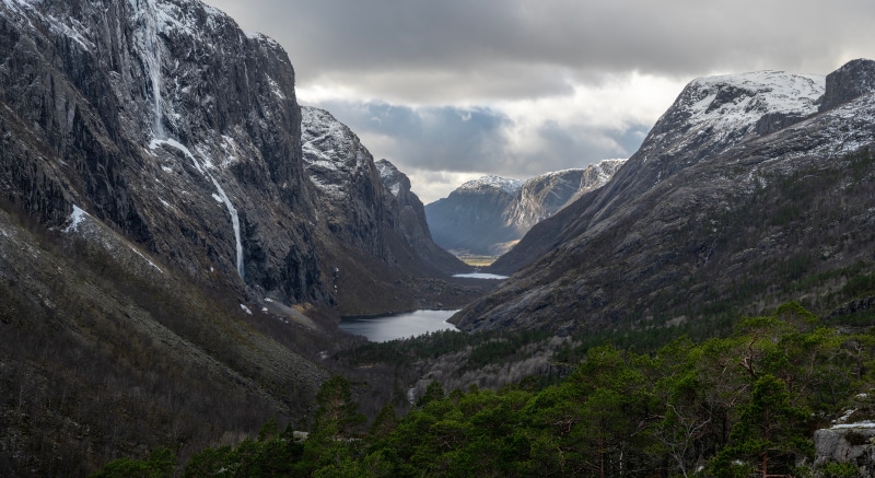 Indredalen Norway Mountains Scenery
