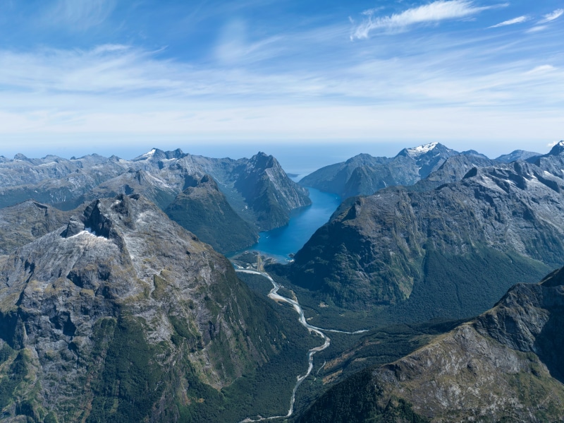 Milford Sound, New Zealand, Mountains, Fjord