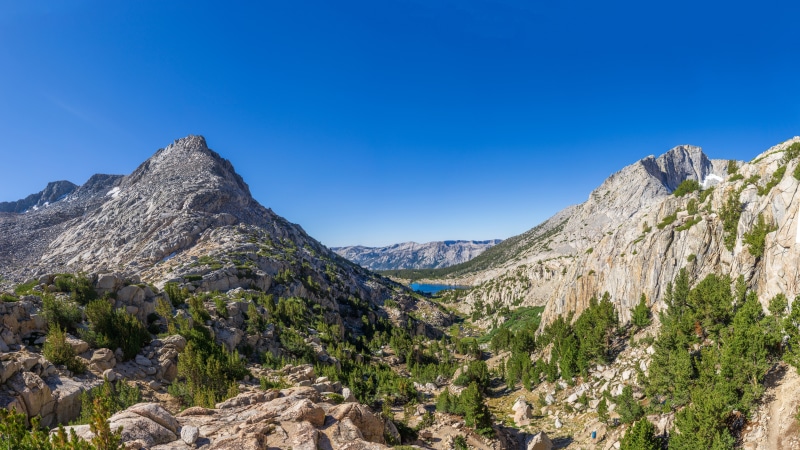 Selden Pass, California Mountains Scenery