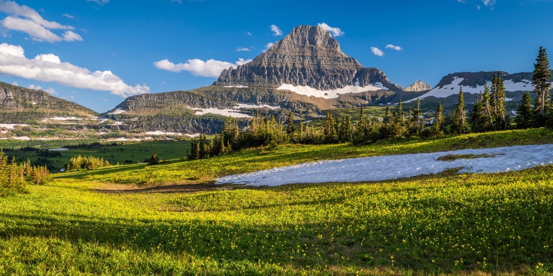 Glacier National Park Mountains USA