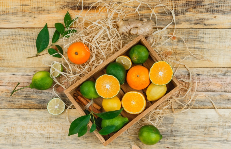 4K Oranges, Lemons, Limes, and Ginger