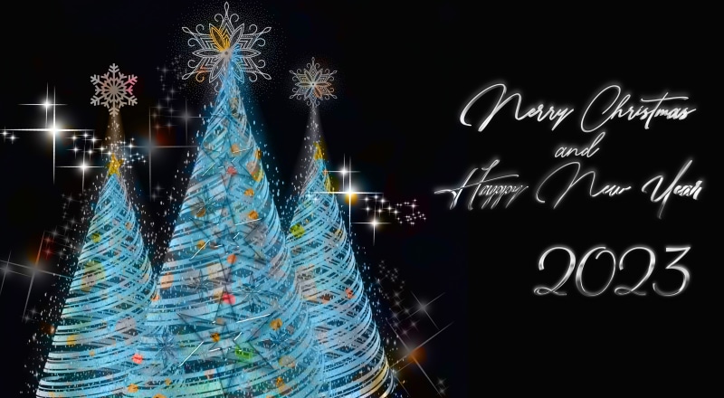Merry Christmas and Happy New Year 2023