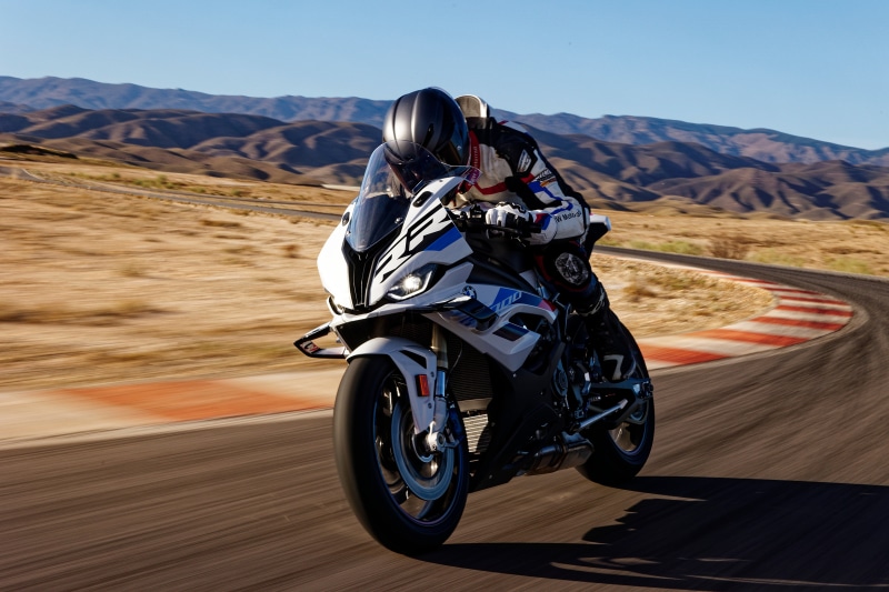 4K BMW S 1000 RR Motorcycle on Road