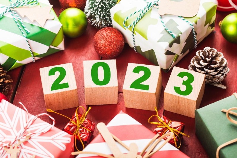 Christmas gifts and 2023 blocks