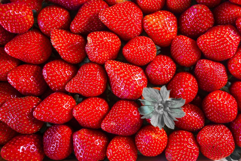 Many Strawberries