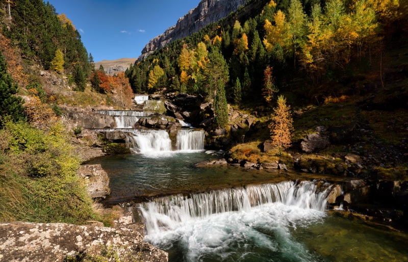 4K Waterfalls in Aragon, Spain